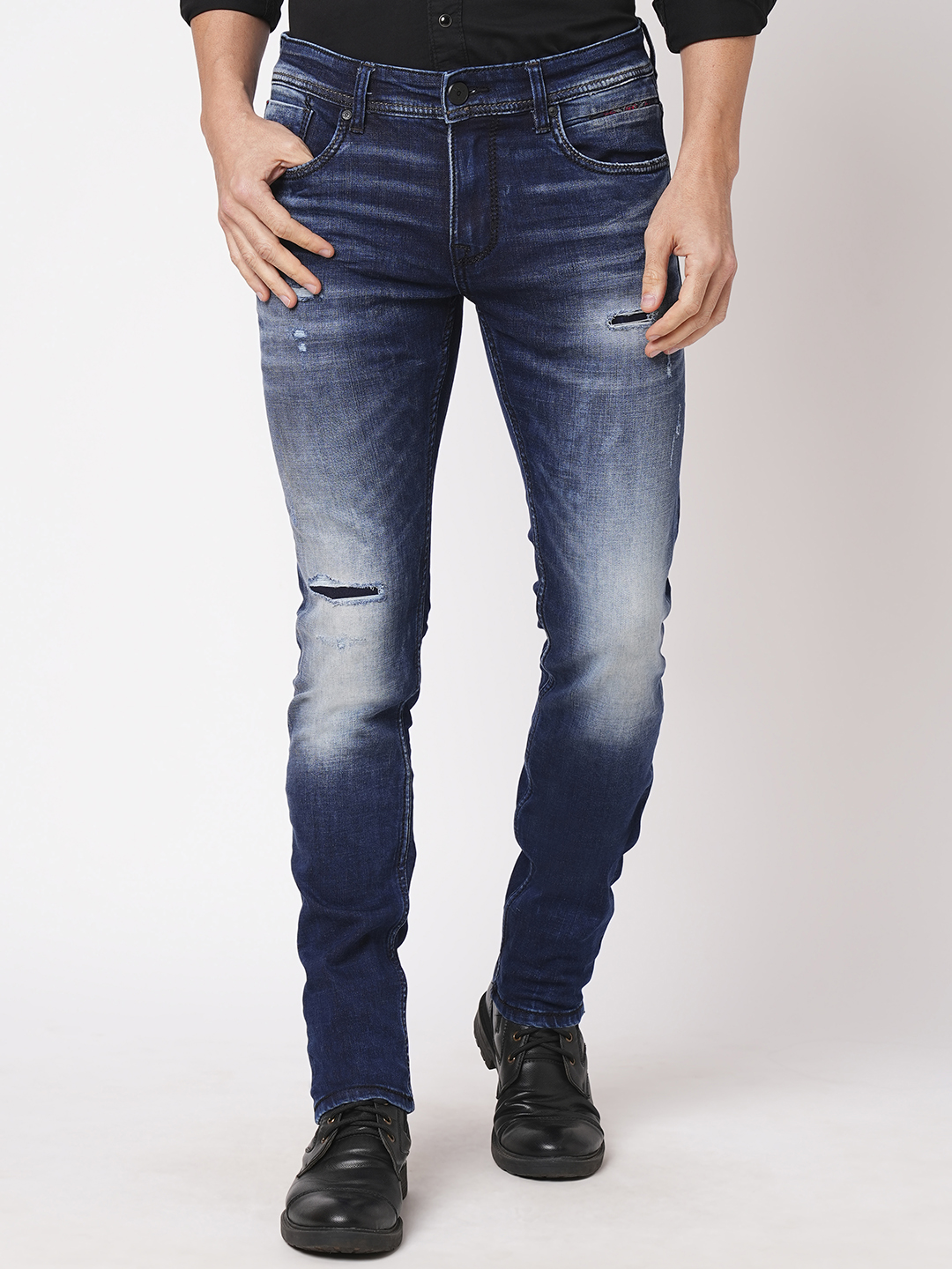 DK BLUE 5 POCKET MID-RISE JEANS (LENNON)