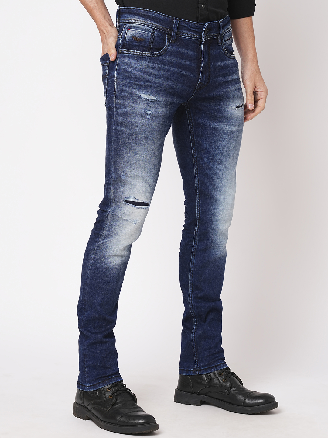 DK BLUE 5 POCKET MID-RISE JEANS (LENNON)