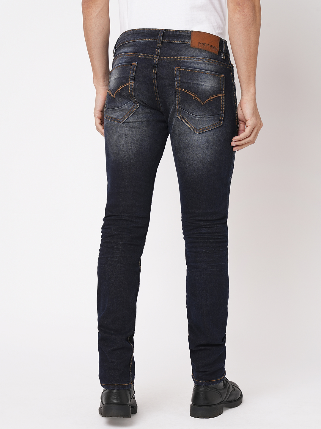 DK BLUE 5 POCKET MID-RISE JEANS (LENNON)