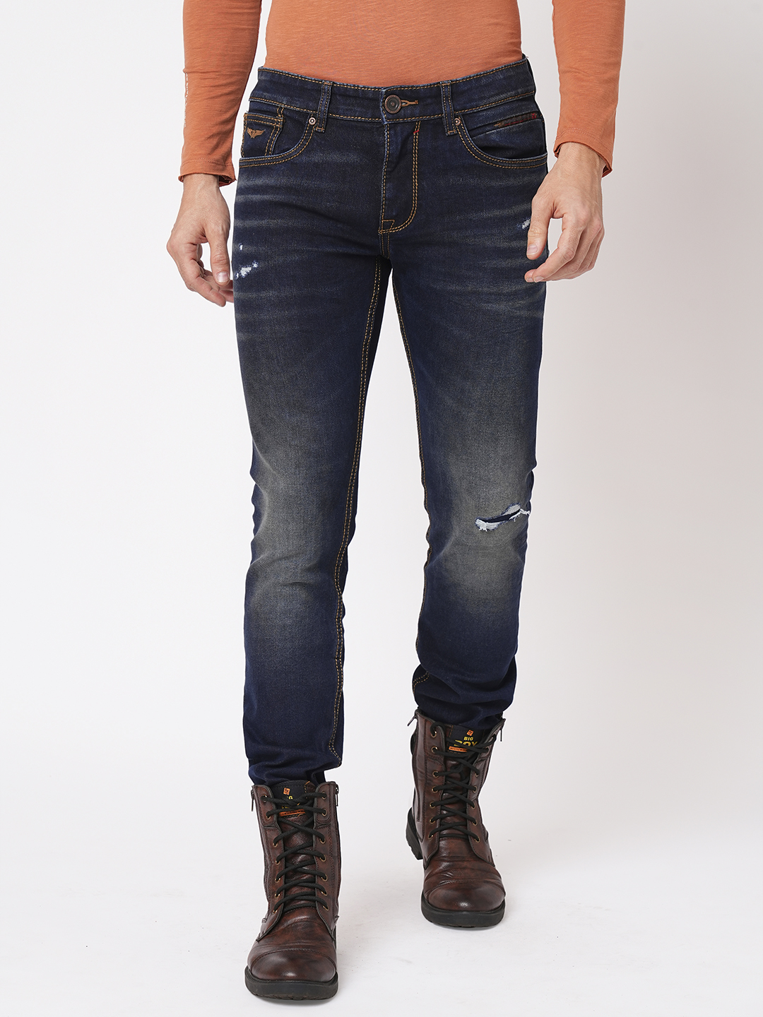 DK BLUE 5 POCKET MID-RISE JEANS (LENNON)