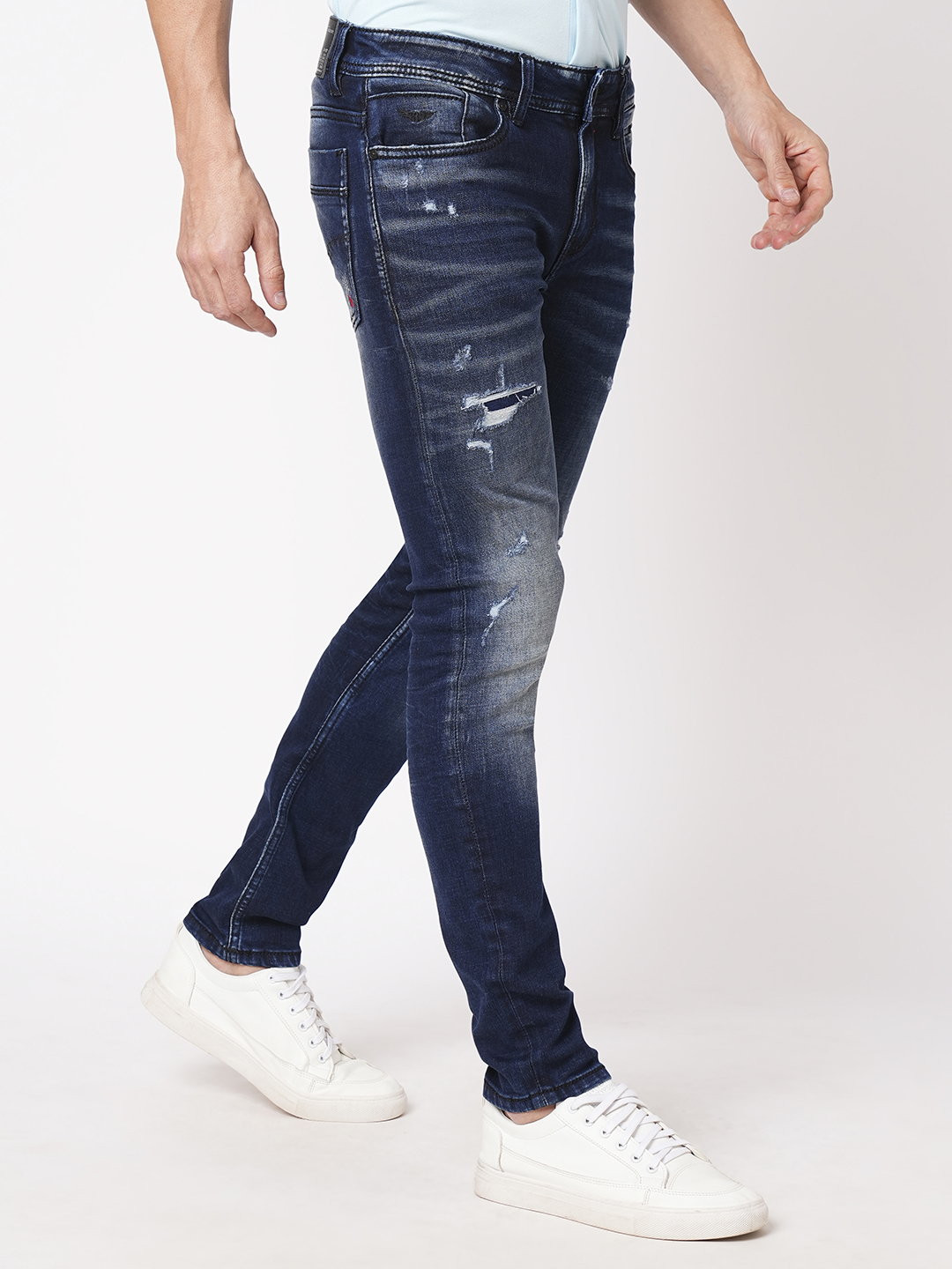 DK BLUE 5 POCKET MID-RISE NARROW TAPERED FIT JEANS (BILLY FIT)