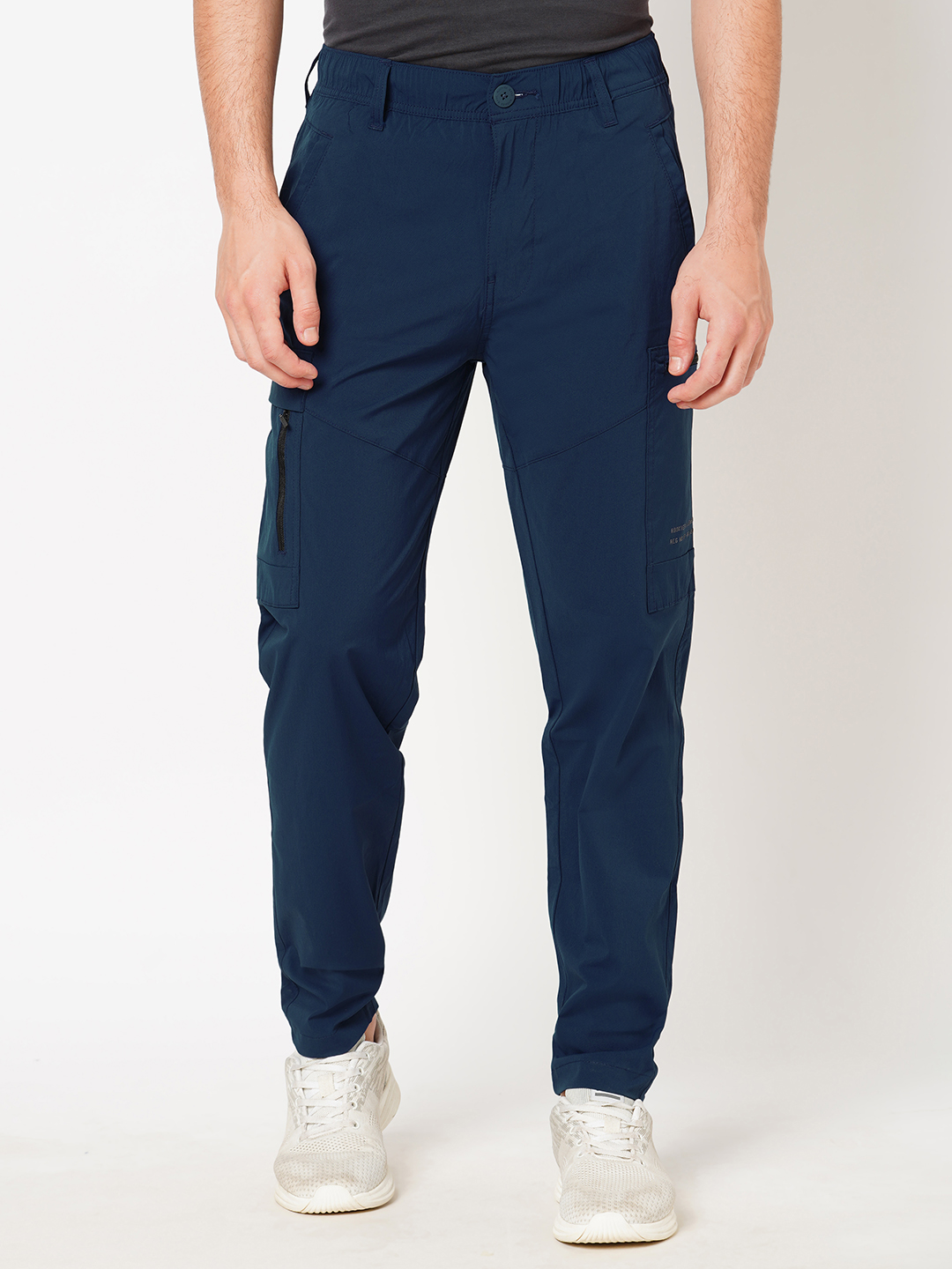 PAGEANT BLUE UTILITY PANT (SLIM TAPERED FIT)