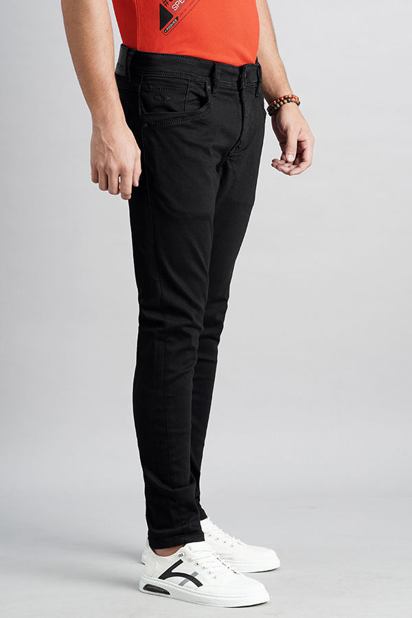 BLACK_4 5 POCKET LOW-RISE ANKLE LENGTH JEANS (SPRINGSTEEN FIT)