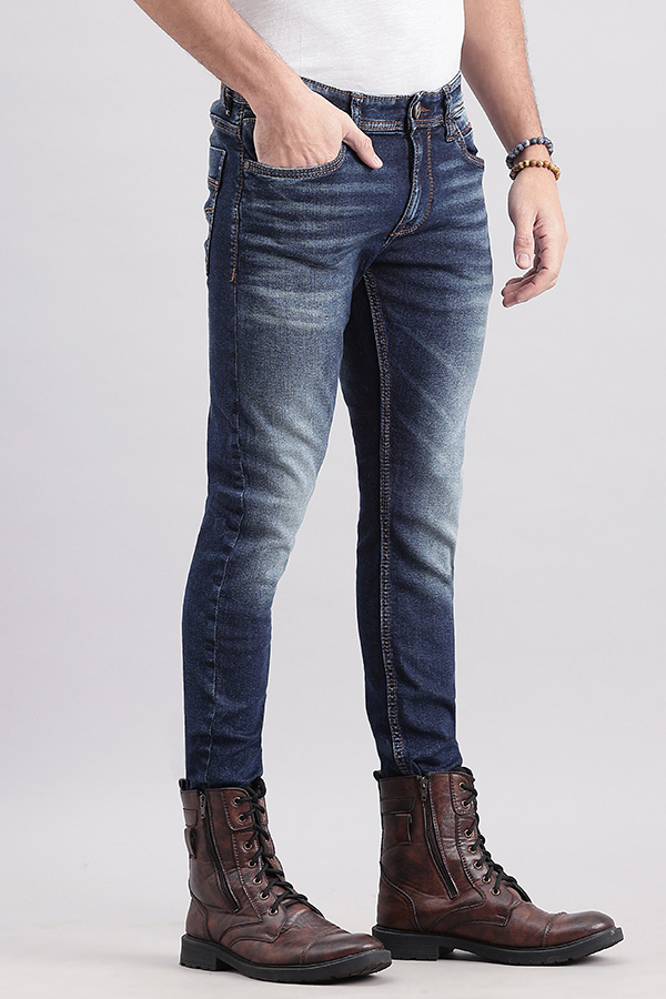 DK BLUE 5 POCKET LOW-RISE ANKLE LENGTH JEANS (SPRINGSTEEN FIT)