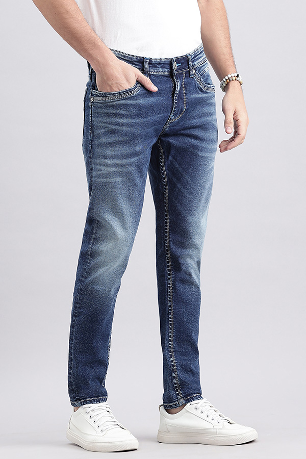 DK BLUE 5 POCKET LOW-RISE ANKLE LENGTH JEANS (SPRINGSTEEN FIT)