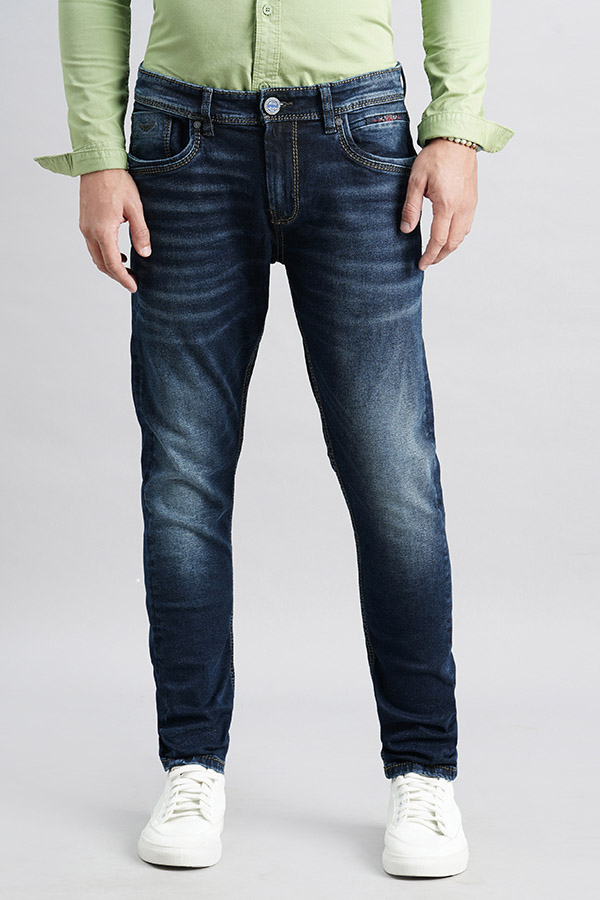 DK BLUE 5 POCKET LOW-RISE ANKLE LENGTH JEANS (SPRINGSTEEN FIT)