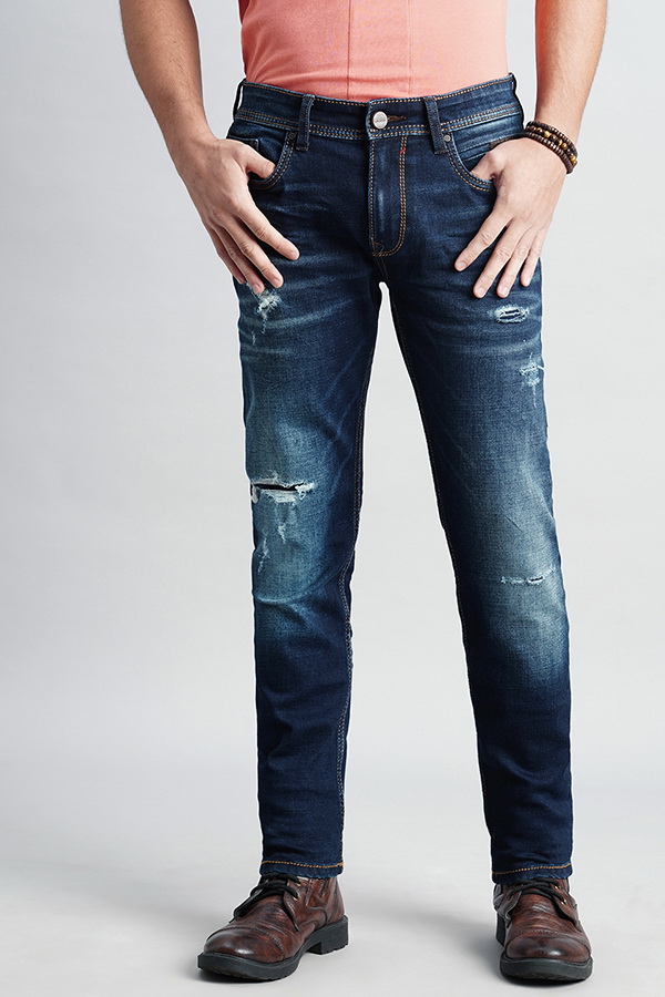 DK BLUE 5 POCKET MID-RISE JEANS (LENNON FIT)