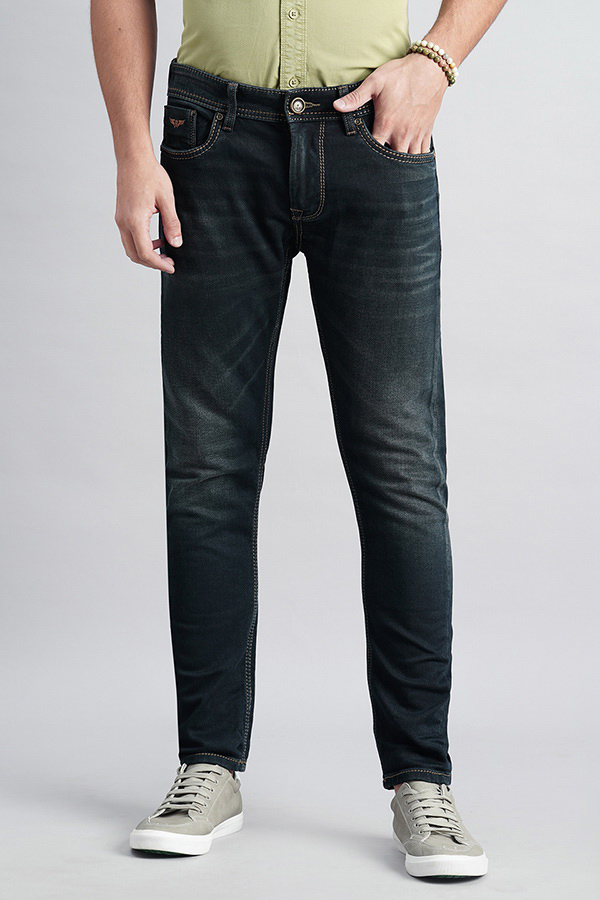 DK BLUE 5 POCKET LOW-RISE ANKLE LENGTH JEANS (SPRINGSTEEN FIT)