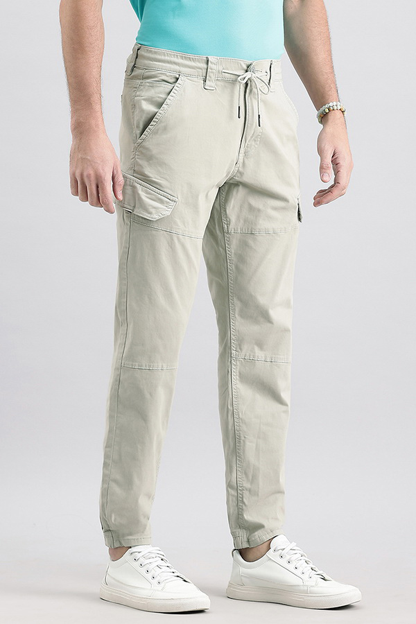 STONE SLIM FIT CARGO PANT (TAPERED FIT)