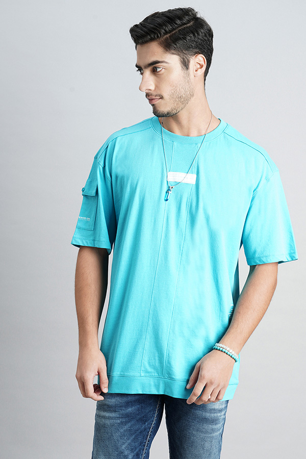 CAPRI HALF SLEEVE OVERSIZED TEE (OVERSIZED TEE H/SLV SLIM)