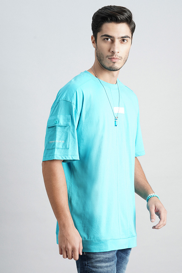 CAPRI HALF SLEEVE OVERSIZED TEE (OVERSIZED TEE H/SLV SLIM)